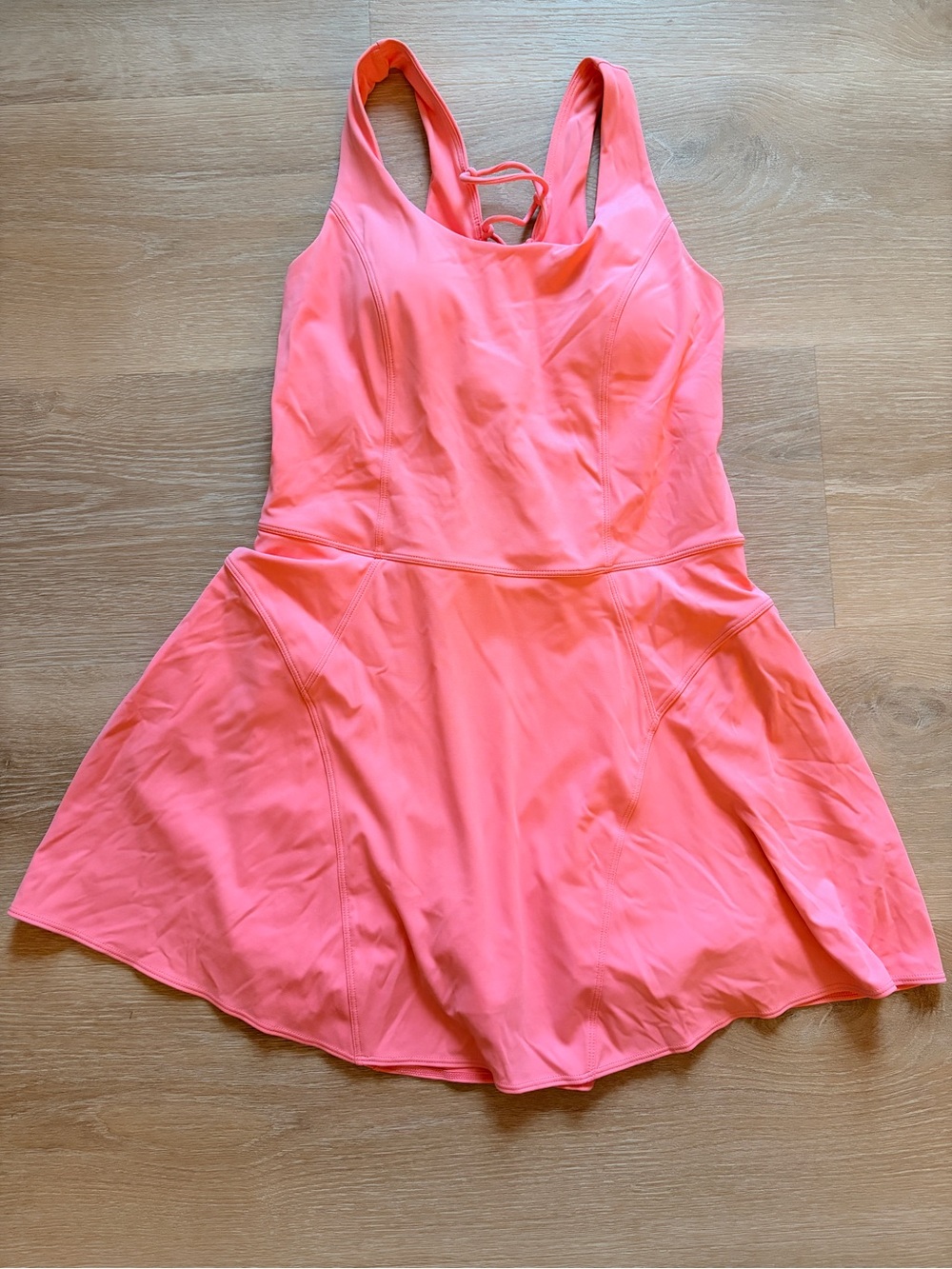 Coral Pink Active skort dress One-Piece